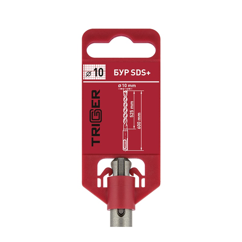 Бур Trigger 78292 SDS+10х525/600 мм