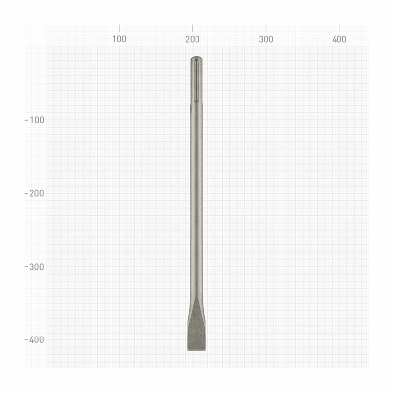 Зубило плоское (лопатка) Trigger 88101 SDS-Max 25х400 мм