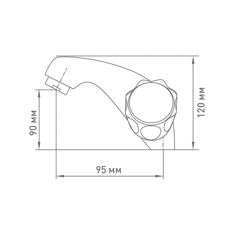 Смеситель для раковины Mix&Fix Petit 1403