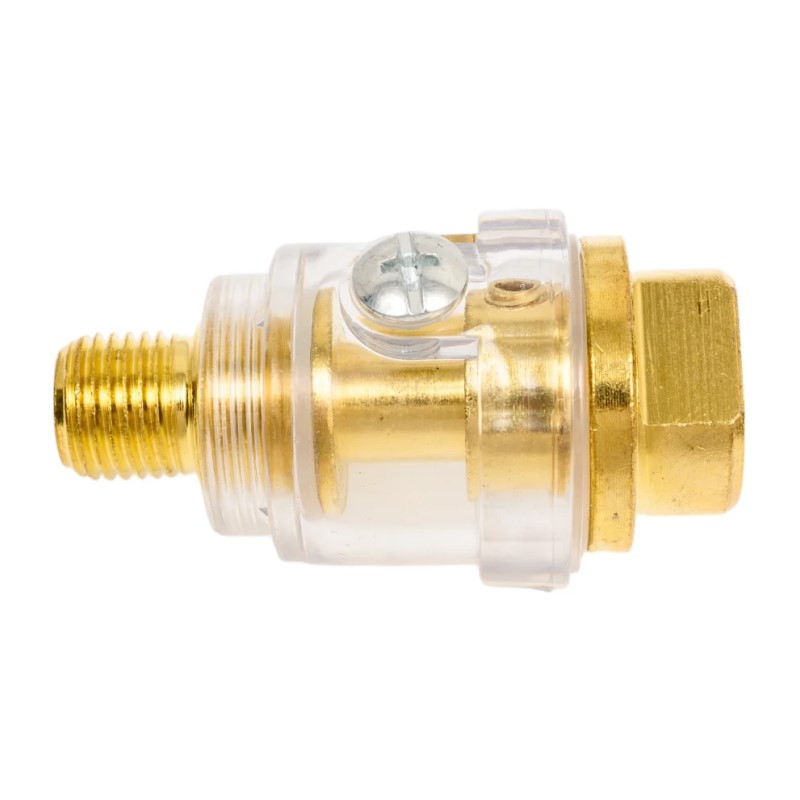 Пневмолубрикатор Elitech 014800, масло 3,5 мл, 1/4" НР/ВР, Рапид