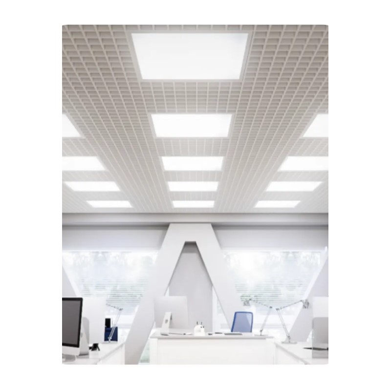 Светильник LED EKF 595х595х19 мм, 36 Вт, опал, 6500 К, с драйвером, IP40