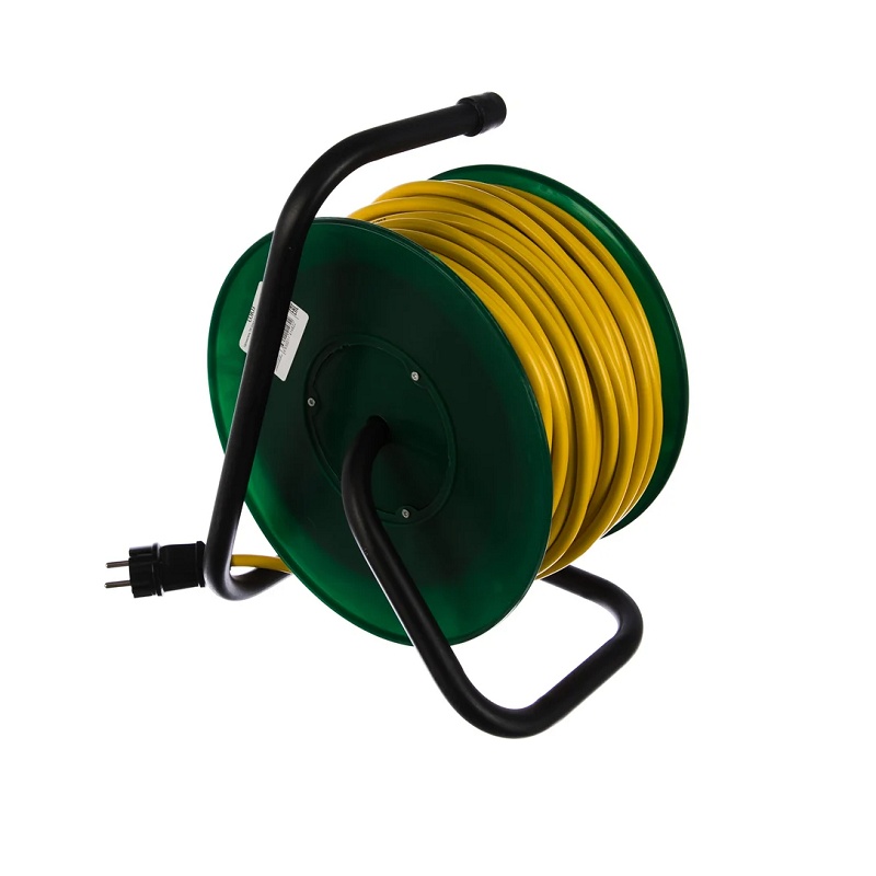 Удлинитель силовой на катушке 481S-3705, ПВС, 4000 Вт, с/з, 50 м