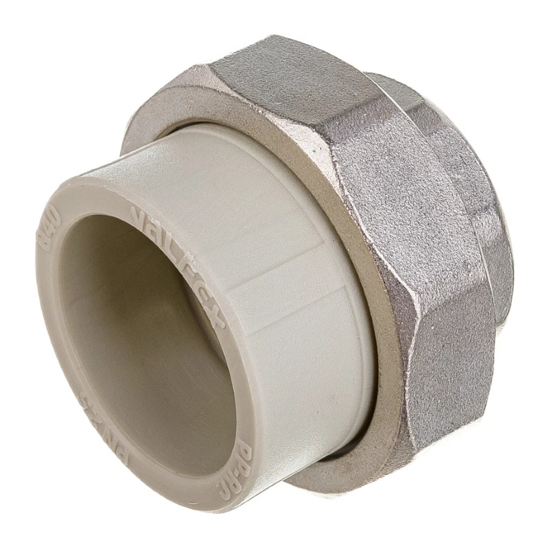 Муфта разборная (американка) Valfex полипропилен 40х1 1/4" ВР