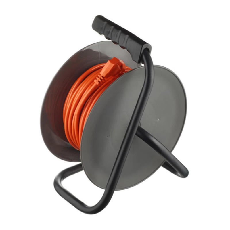 Удлинитель силовой на катушке 9634176 ПВС 3х1,5, 3500 Вт, с/з, IP44, 50 м