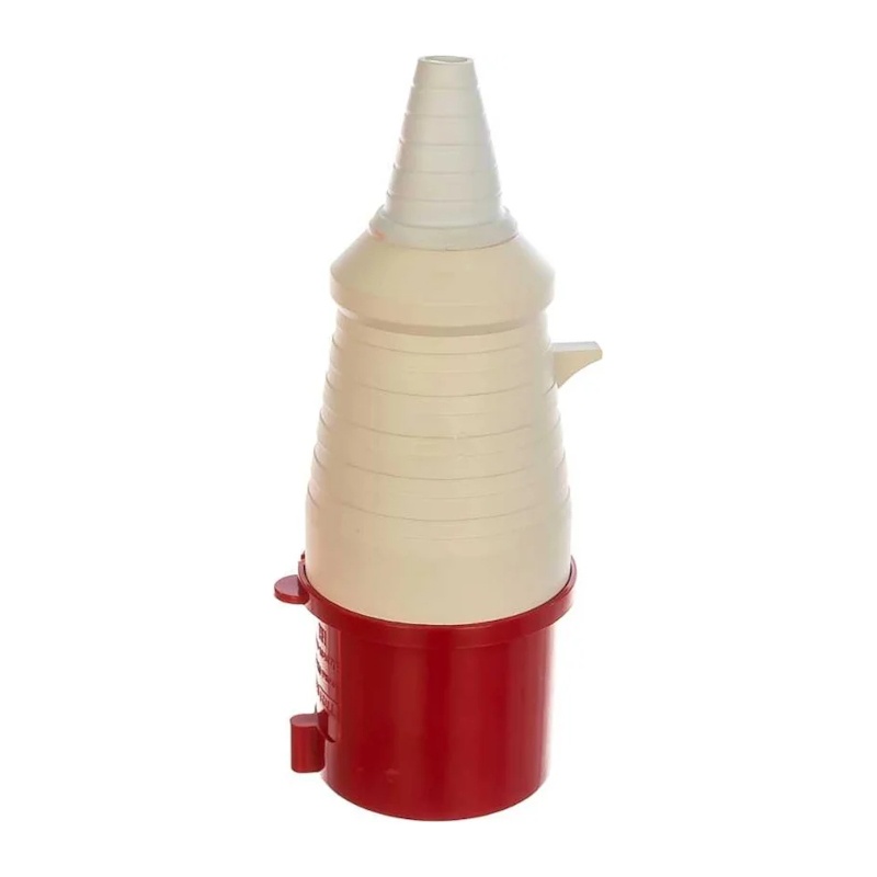 Вилка переносная 024, 3Р+РЕ, 32А, 380В, IP44