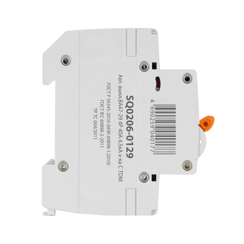 Выключатель автоматический TDM ВА 47-29, 4,5кА, С 40А, 4П