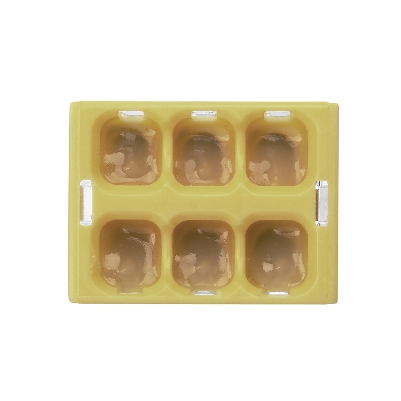 Клемма 2273-246 с пастой, 6 проводов 1,0-2,5 мм2 (5 шт.)