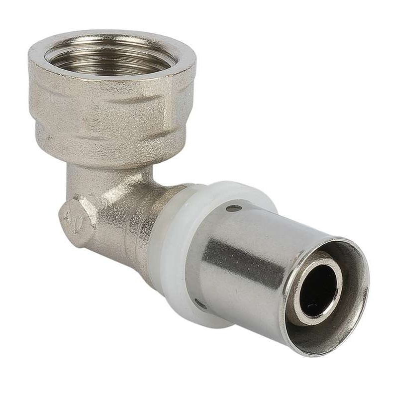 Угольник пресс Altstream для м/п 16х1/2" ВР