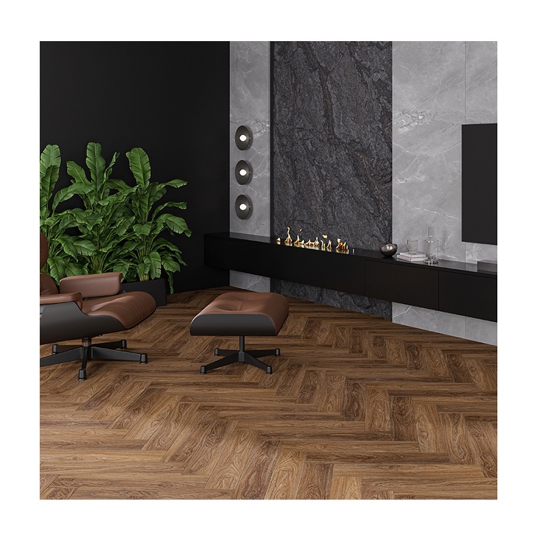 Каменно-полимерный пол Spacefloor SPC 4605 Helios 630x126x4,3 мм Феникс с фаской (16 шт)