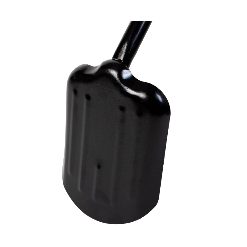 Лопата совковая с металлическим черенком и V-ручкой