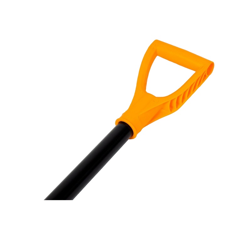 Лопата совковая с металлическим черенком и V-ручкой