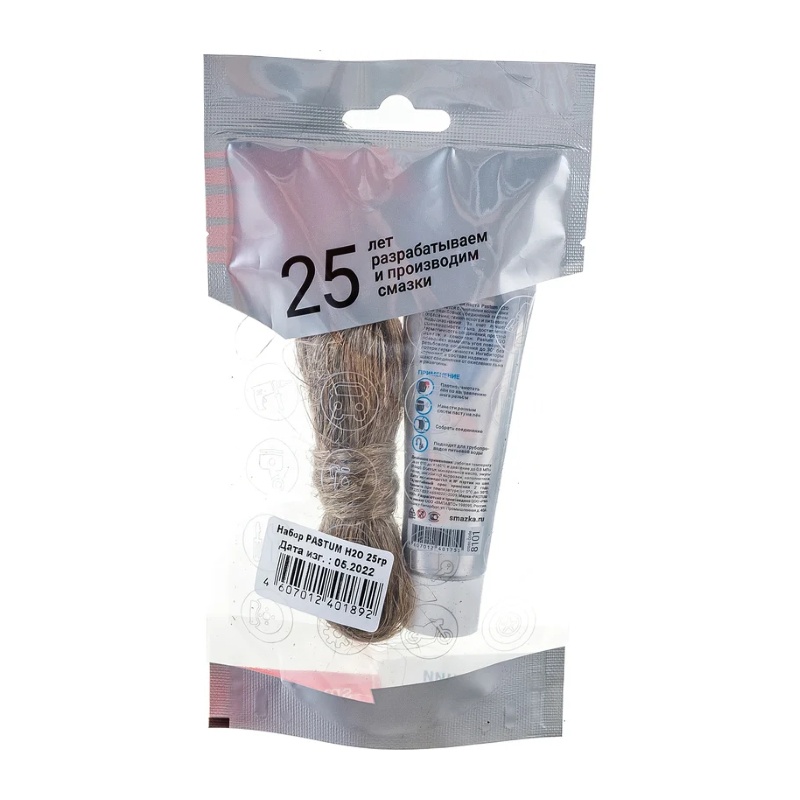 Комплект монтажный Pastum №1 для воды (паста 25 гр, лен)