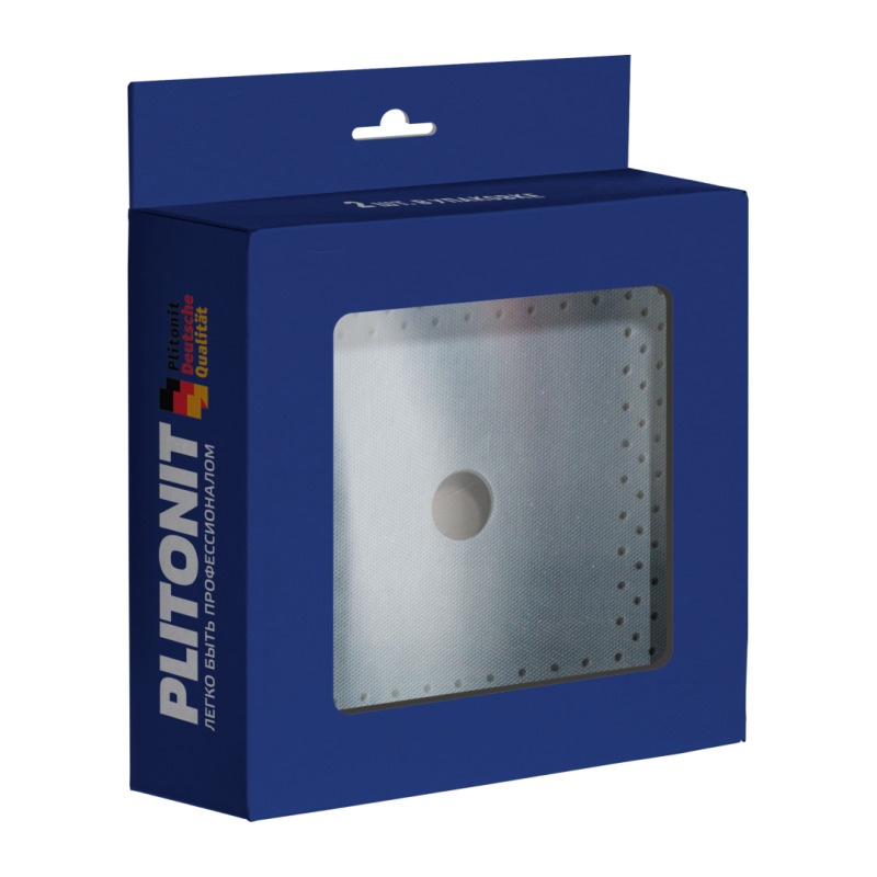Манжета гидроизоляционная Plitonit, настенная, 120х120мм (2 шт)