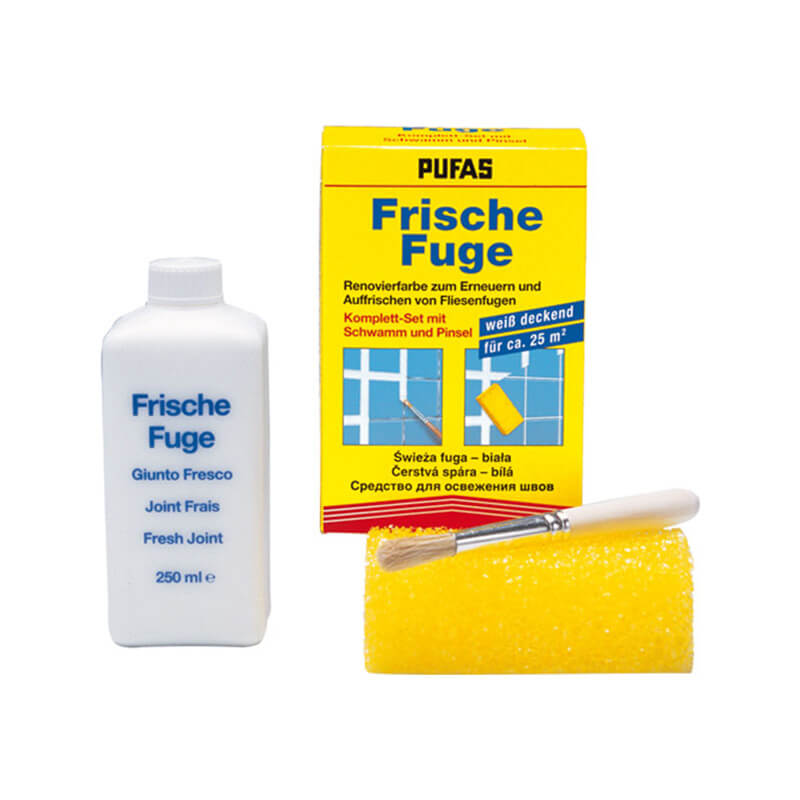 Краска для обновления швов между плиткой Pufas Frische Fuge (0,25 л)