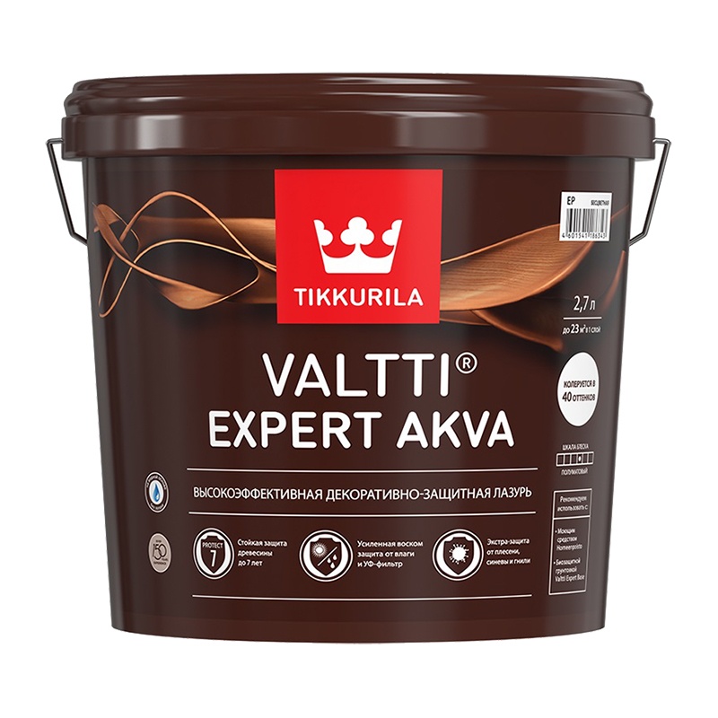 Антисептик Tikkurila Valtti Expert Akva рябина (2,7 л)