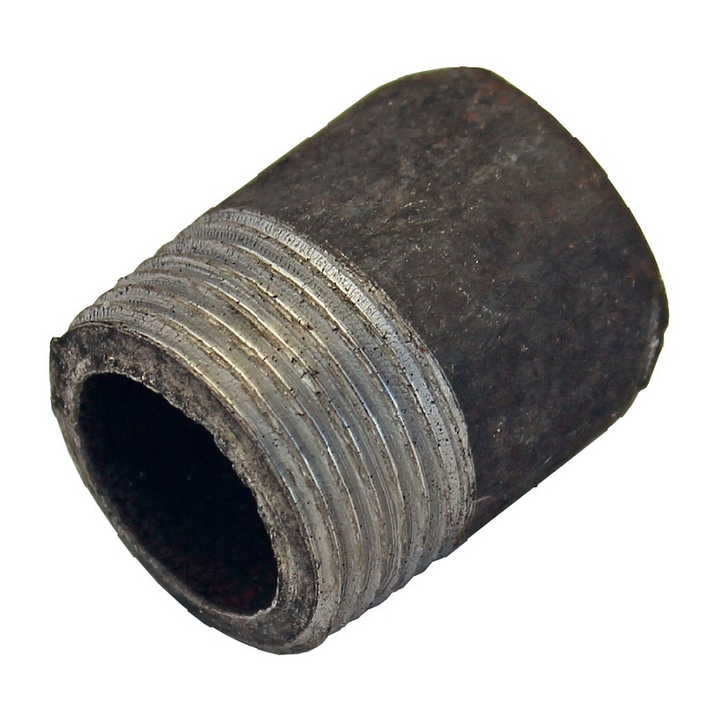 Резьба короткая ДУ32 стальная, черная ГОСТ 3262-75