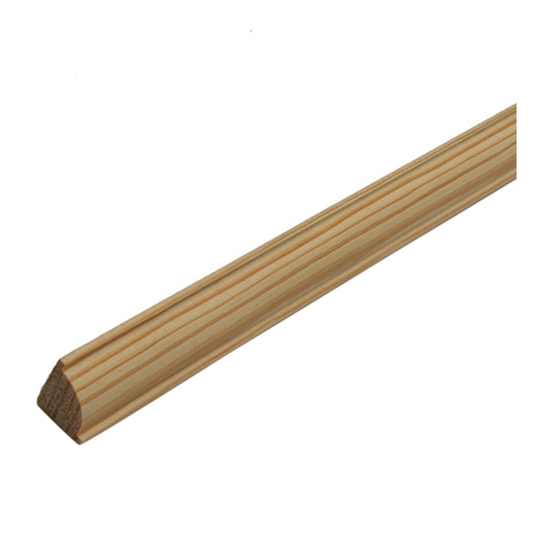 Уголок деревянный плоский, сращенный, сорт Экстра, 5х15х15х2500 мм