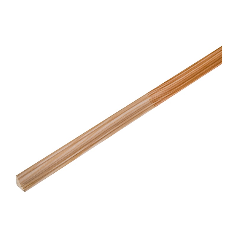 Раскладка деревянная угловая, сращенная, сорт Экстра, 5х14х14х2500 мм