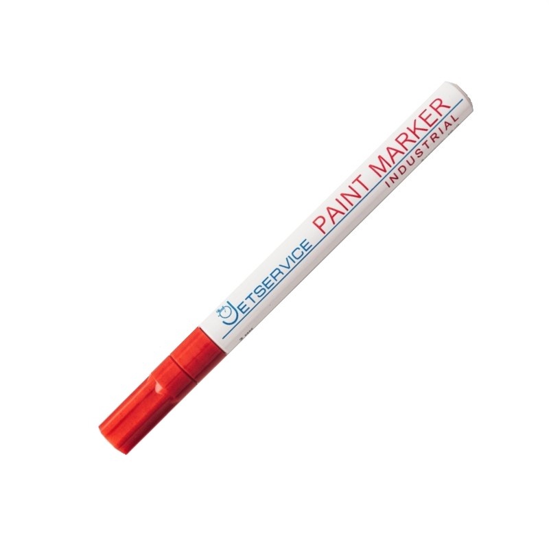 Маркер-краска Jetservice красный 1,5-3 мм