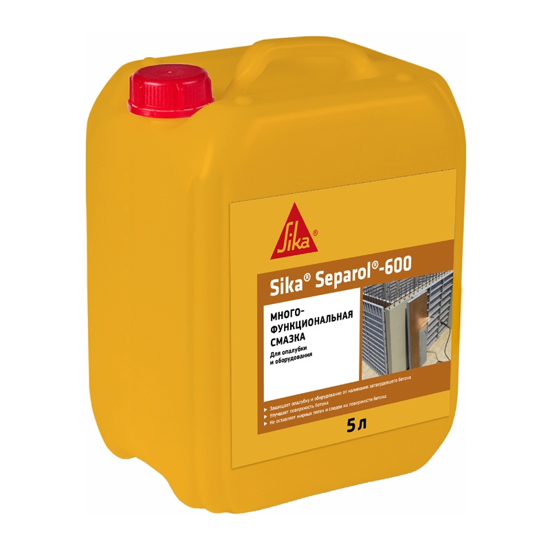 Смазка для опалубки Sika Separol-600 (5л)