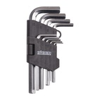 Набор инбусовых коротких ключей Biber 90503 CrV, 1.5-10 мм 9 шт.