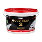 Краска акрилатная супербелая Pufas Gold Star 2 гл/мат мороз. (2,7 л)