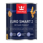 Краска интерьерная Tikkurila Euro Smart 2 основа A глубокоматовая (0,9 л)