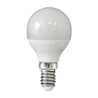 Лампа светодиодная LED E14, шар P45, 8Вт, 4000К, хол. белый свет