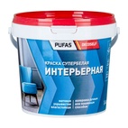 Краска интерьерная Pufas Decoself белая мороз. (1,4 кг)