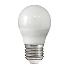 Лампа светодиодная LED E27, шар, 10Вт, 3000К, теплый белый свет