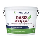Краска для обоев и стен Finncolor Oasis Wallpaper C глубоко матовая (9 л)