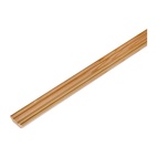 Плинтус деревянный фигурный, сращенный, сорт Экстра, 12х32х2500 мм