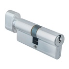 Цилиндр для замка ключ/завертка SCHLOSS 84013 (35/35) хром 70 мм (10/50)