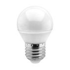 Лампа светодиодная Smartbuy LED E27, шар, 7Вт, 230В, 3000К, теплый свет