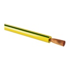 Провод ПуГВнг-LS (ПВ-3) 1х1,5мм2, желто-зеленый (1 п.м.) ГОСТ 31947-2012