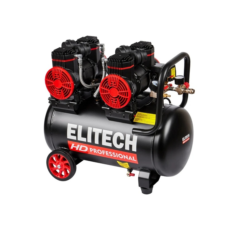 Компрессор Elitech АCF 500-50S 500 л/мин, 2,9 кВт, 8 бар, 50 л, безмасляный