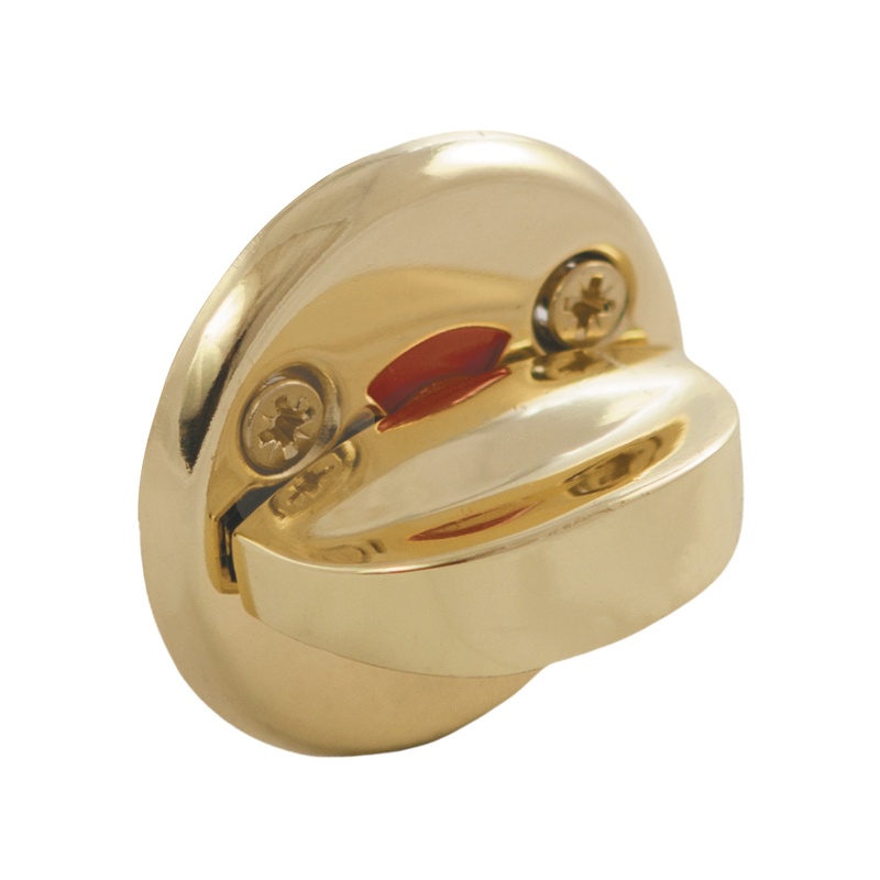 Завертка WC дверная SCHLOSS 02002 золото 50 мм (25/250)