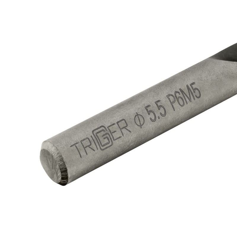 Сверло по металлу Trigger 73255 Р6М5 5,5 мм