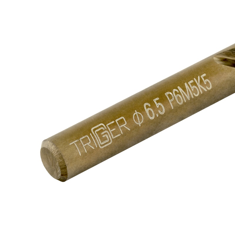 Сверло по металлу Trigger 74265 Кобальт 6,5 мм Р6М5К5