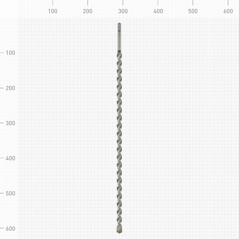 Бур Trigger 78298 SDS+12х525/600 мм