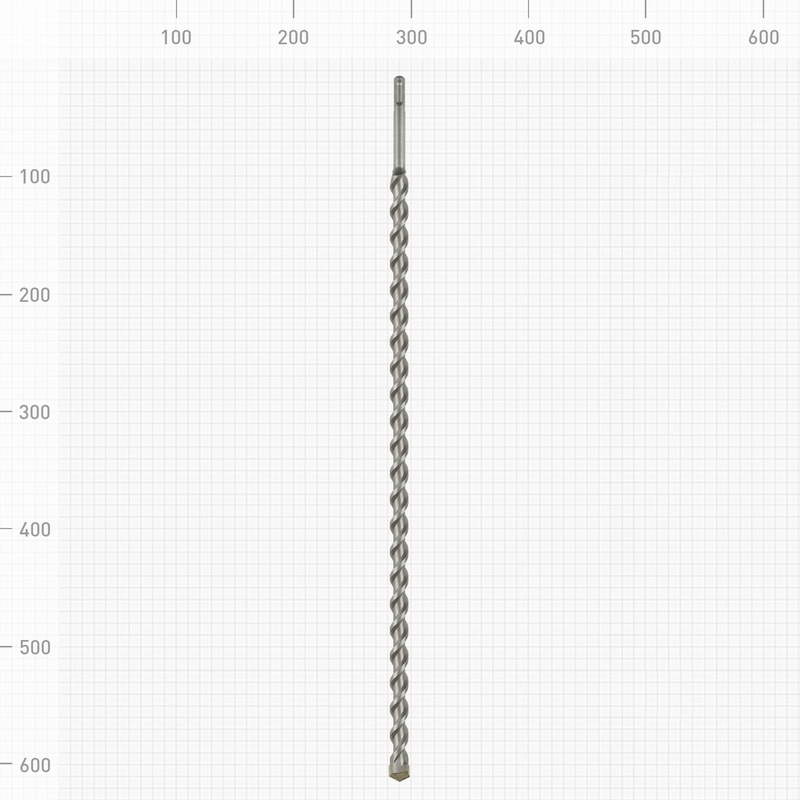 Бур Trigger 78304 SDS+14х525/600 мм