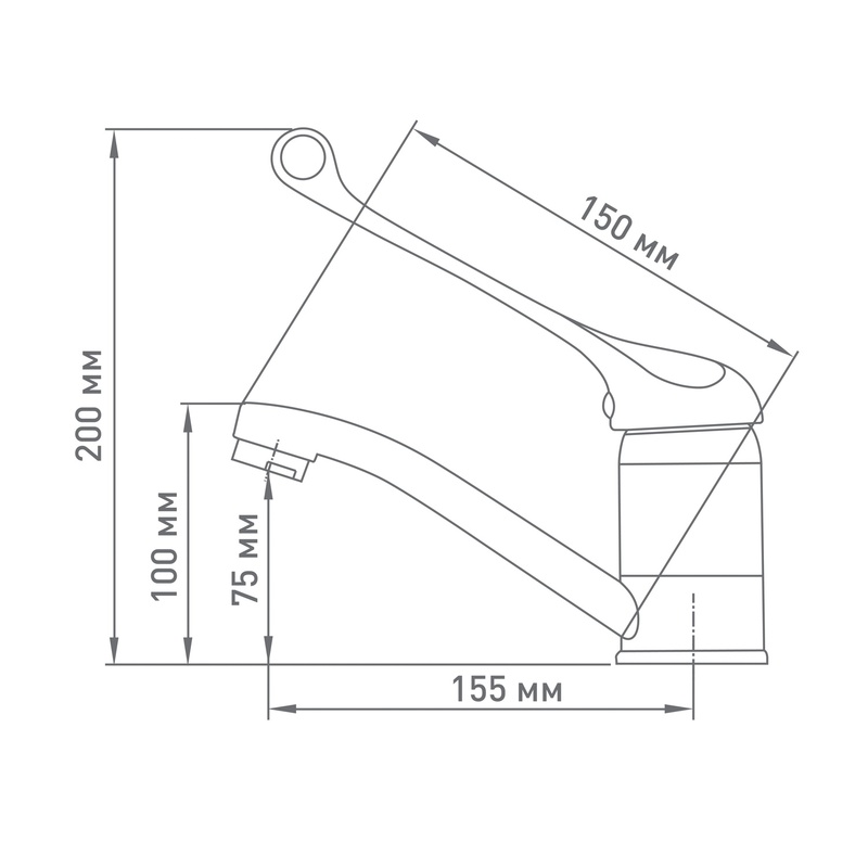 Смеситель для раковины Mix&Fix Jota 4405-03