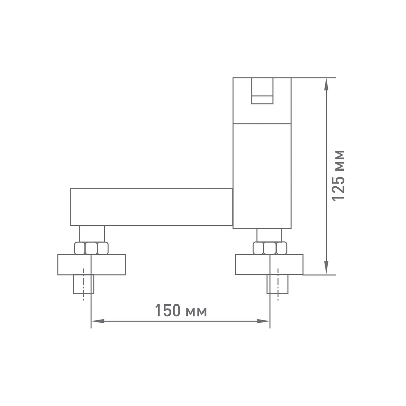 Смеситель для душа Mix&Fix Techno 2202