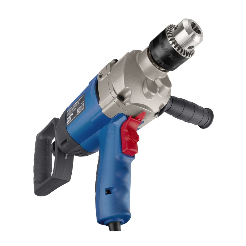 Дрель-миксер сетевой Trigger 20019, 1,05 кВт, 550 об/минуту, ключевой патрон 16 мм, реверс