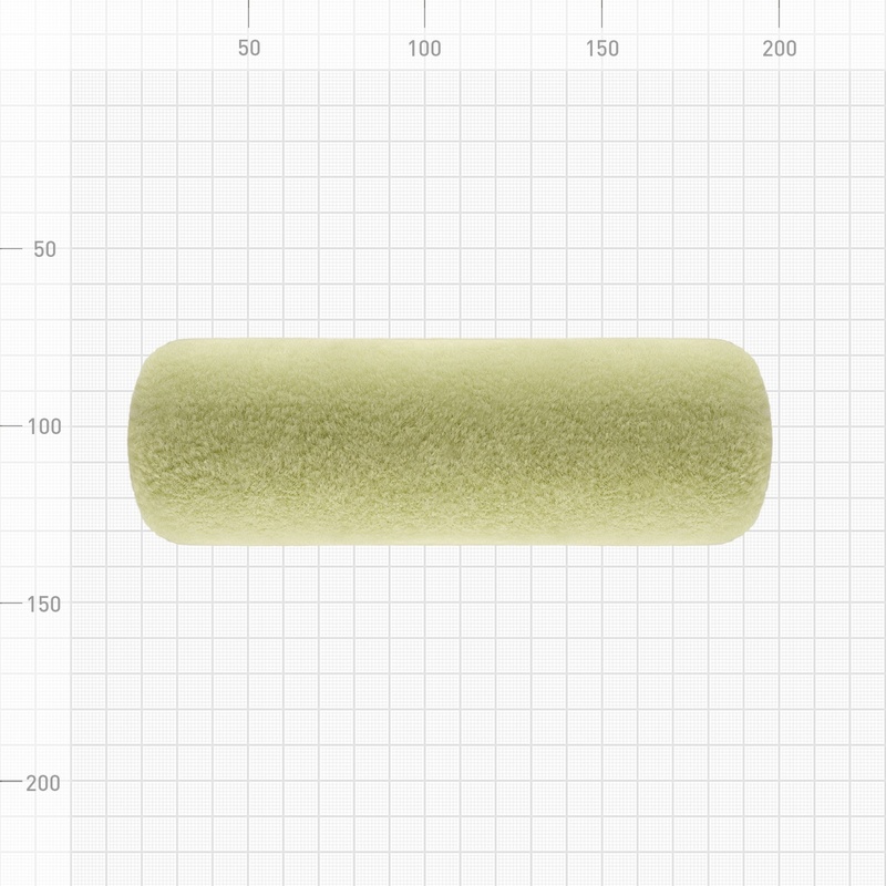 Валик Biber 31512, полиакрил, ворс 11 мм, 180 мм