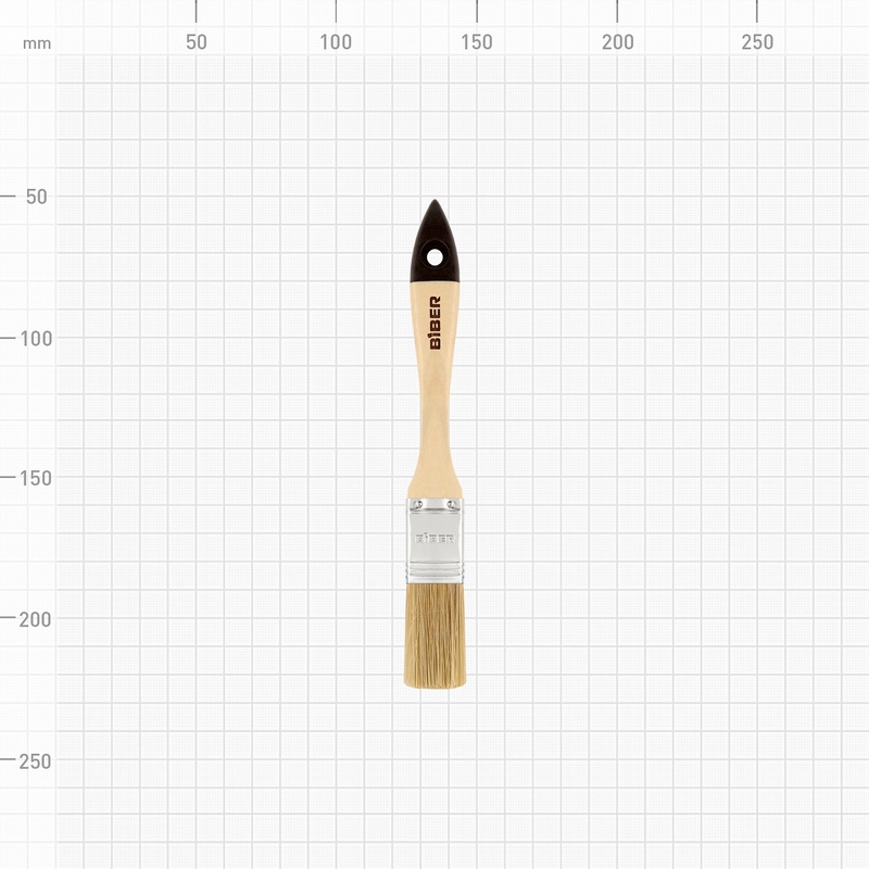 Кисть флейцевая Biber 31121 Стандарт 20 мм