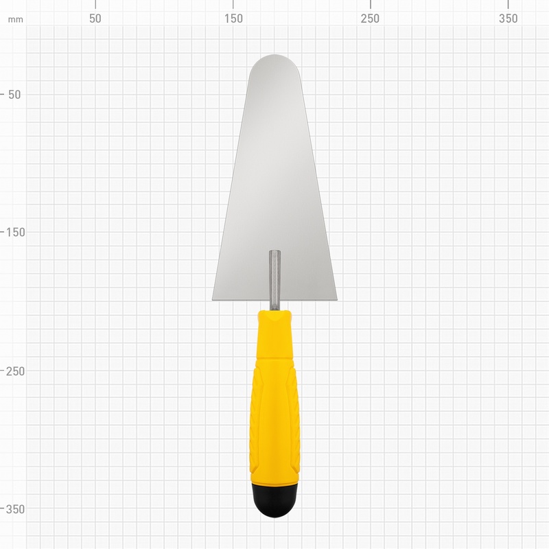 Кельма полукруглая Biber 35459 180 мм
