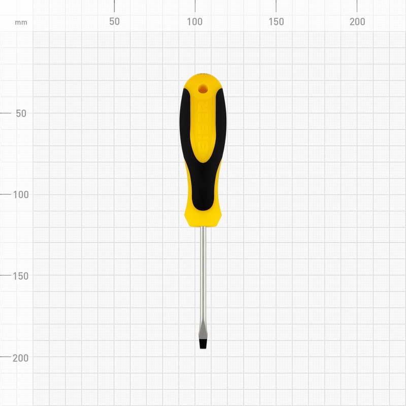 Отвертка Biber 85531 Эксперт SL 4х75 мм