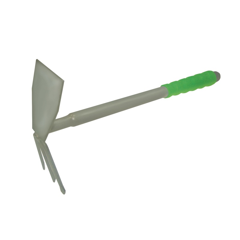 Мотыжка Farina 93112, прям. лезвие 3 зубца, коннект. система, пластиковая рукоятка, 315 мм