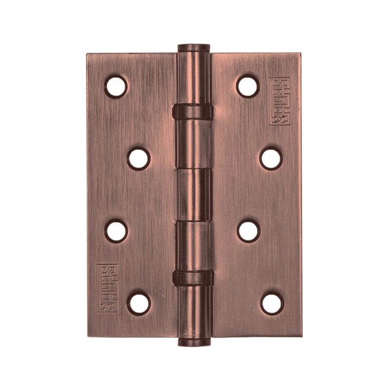 Петля универс. SCHLOSS 21012 2ВВ 100х75х2,5 мм, медь (2 шт) (10/40)